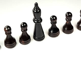 Image showing Pawns w/King