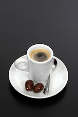 Image showing coffee breakfast