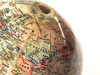 Image showing Globe closeup