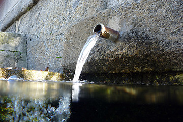 Image showing water fountain, water fountain of life, nature