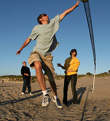 Image showing Beach volleyball