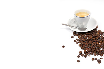 Image showing coffee breakfast