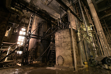 Image showing Old abandoned factory