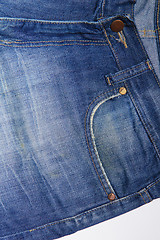 Image showing Dirty men's jeans