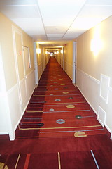 Image showing Hotel corridor