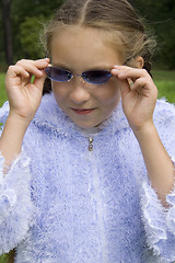 Image showing Girl in sunglasses I