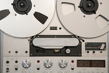 Image showing Studio Tape recorder detail