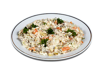 Image showing Olivie salad