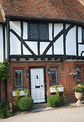 Image showing Historic english cottage