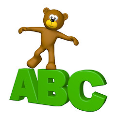 Image showing letters abc