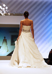 Image showing Wedding dresses fashion show