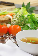 Image showing fresh bouillon