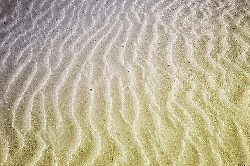 Image showing Beach with soft sand