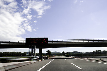 Image showing Empty street