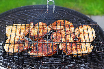 Image showing grilled chicken meat