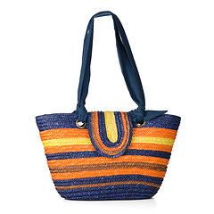 Image showing Wicker shoulder bag 