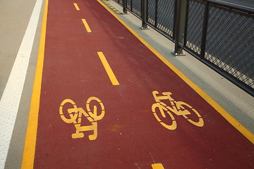 Image showing Bicycle Lane