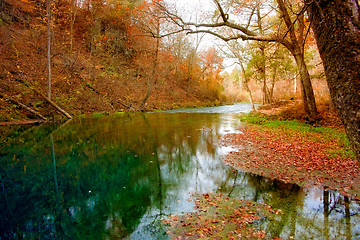 Image showing autumn spring in missouri