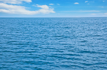 Image showing deep blue sea