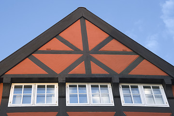 Image showing Roof of a bavarian house