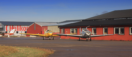 Image showing Kjeller airport