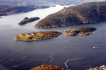 Image showing Fortress in Oslo fjord