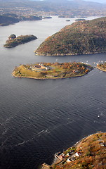 Image showing Fortress in Oslo fjord