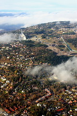 Image showing Aerial photos - Oslo, Norway