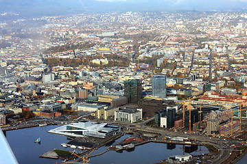 Image showing Aerial photos - Oslo, Norway