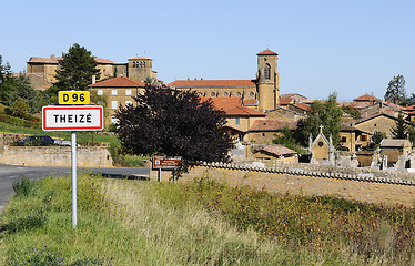 Image showing French village