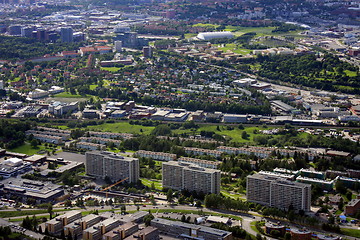 Image showing Aerial photos - Oslo, Norway