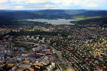 Image showing Aerial photos - Oslo, Norway