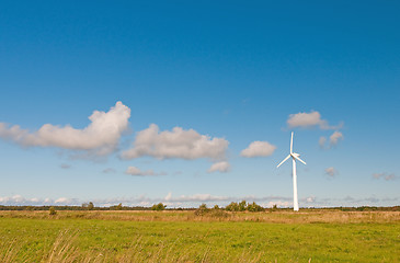 Image showing Windmill in nature