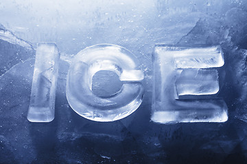 Image showing Ice