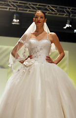 Image showing Wedding dresses fashion show 