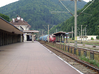 Image showing Railway station