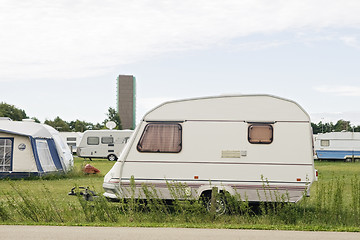 Image showing White trailer