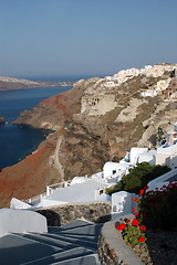 Image showing incredible santorini