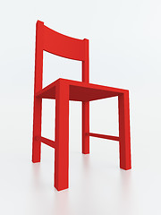 Image showing Red Chair