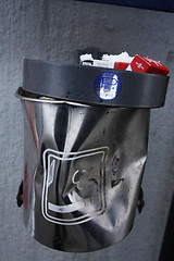 Image showing Trashed Ash Tray