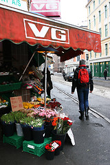 Image showing Newspaper stand