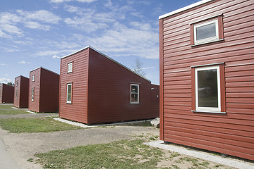 Image showing Camping houses