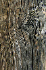 Image showing Old cracked wood