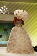 Image showing Wedding dresses fashion show 