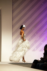 Image showing Wedding dresses fashion show 