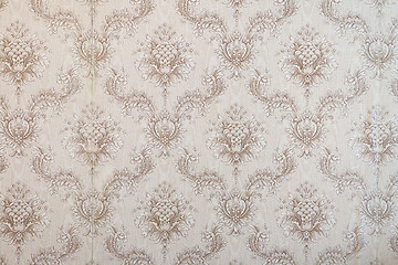 Image showing Old wallpaper