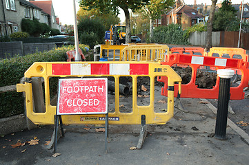 Image showing Road Work