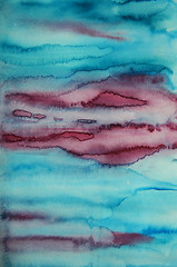 Image showing Abstract watercolor grunge background on paper texture 