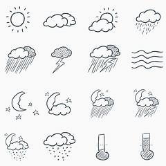 Image showing Sketch Icon Set