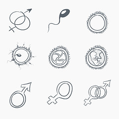 Image showing Sketch Icon Set